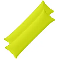 vidaXL Kussen met kussen HOUTEN 2 st Heldere Groen. Polyester