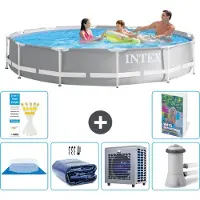 Intex Prism Frame Zwembad, rond - 366x76 cm - 5-delig, model S124