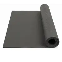 ANRO Yogamat Antraciet 200x65cm – 8 mm dik PVC-schuim Antislip Pilates Stretching Fitnessmat