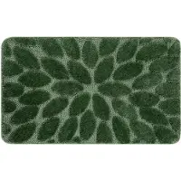 Dywany Łuszczów Zachte Antislip Badkamermat 60x100 cm - Groen Steen Design