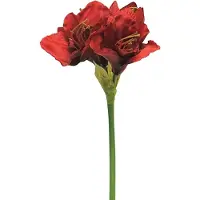 Erutan avon Hippeastrum Aline red 63 cm kunstbloem