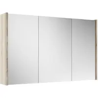 Saniclass Prime spiegelkast – 100x63x16 cm – Licht eiken