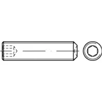 Toolcraft TO-5415306 Draadpen M8 80 mm 100 stuk(s)