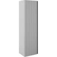 Saniclass Prime Blend Hoge Kast - 120x34.5x27.5cm - 1 deur - mat greige (grijs) - MDF