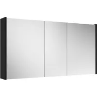 Saniclass Prime spiegelkast – 120x63x16 cm – Zwart mat