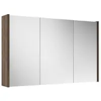 Saniclass Prime spiegelkast – 100x63x16 cm – Noten