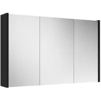 Saniclass Prime spiegelkast – 100x63x16 cm – Zwart mat