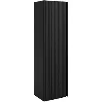 Saniclass Prime Blend Hoge Kast - 120x34.5x27.5cm - 1 deur - mat zwart - MDF