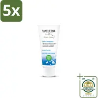 Weleda 5 x - Tandpasta Saline - 75ml - Grootverpakking - Tandpasta Saline - Mondgezondheid - Tandplak - Tandsteen - Natuurlijke Tandpasta