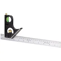 Stanley Black & Decker Deutschland 0-46-151 Serie - Universele Hoekmeter - 300mm - Libella - Gietijzeren Behuizing