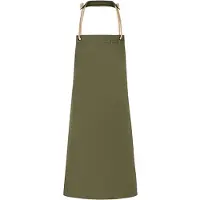 Karlowsky - Apron New-Nature - Moss Green (ca. Pantone 7764C) - 70 x 85 cm