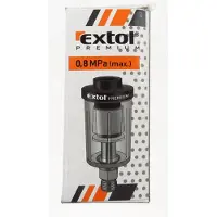 Extol Luchtfilter met separator voor spuitpistool - 1/4"