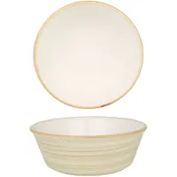 Bonna Kommetje aura terrain porselein 12 cm (290cc) set van 6