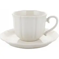 Florina Etera Mok met Schotel 250ml - Steengoed, Vaatwasserbestendig