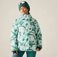 Dare 2b Snowline-skijas voor dames met marmereffect (Teal)