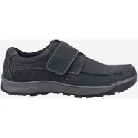 Hush puppies Casper Leren Heren Marineblauwe Nubuck Loafers
