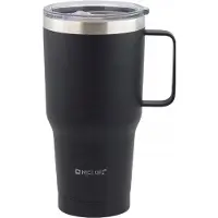 Nice Life Zwarte Thermosbeker 900ml - 10x20,5cm