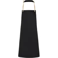 Karlowsky - Apron New-Nature - Black (ca. Pantone 419C) - 70 x 85 cm