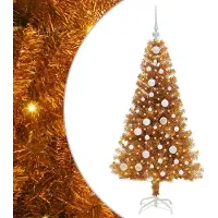 vidaXL Kerstboom Goud 120 cm PET