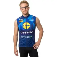 Santini - Lidl Trek Wind Vest - Fietsbodywarmer S, blauw
