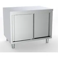 CombiSteel 600 Werktafel Schuifdeuren, 7333.0200 - Horeca & Professioneel
