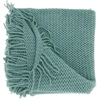 Unique living - Plaid Kos - 127x152cm - Surf Blue