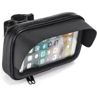 BDS Waterdichte telefoonhouder fiets/auto met vizier - maat M