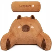 Pixel Grote Capibara Leeskussen met Armleuningen - Ergonomisch & Zacht