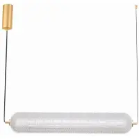 Nova Luce Unieke hanglamp Klelia horizontaal goud
