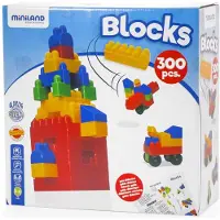 Miniland Bouwspel Blokken 304 Eenheden