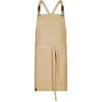 Exner - Bib Apron Canvas - Sand - 80 x 70 cm