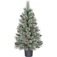 Black Box Kunstkerstboom Vandans Besneeuwd D 48 H 90 Cm