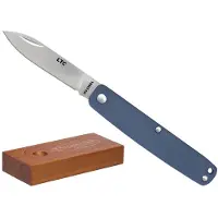 Fällkniven Zakmes Legal to Carry Blauw Folder, Laminated