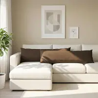 vidaXL Kussensloop HEERLEN Bruin 40 x 145 cm Stof