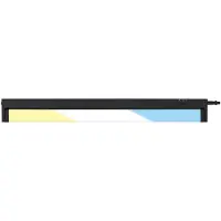 Briloner - LED Onderbouwverlichting - onderkastlamp - keukenlamp - kastlamp - 54,5cm - CCT kleurtemperatuur - draaibaar - 6,5W - zwart