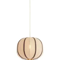 Light & Living Japandi Hanglamp Esmiria Ø 40cm Donker Bruin
