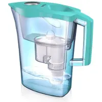 Laica MicroPlastic-STOP (UFSBE02) - waterfilterkan - 3 liter - dubbele filtratie - waterfilter verwijdert microplastics - turquoise