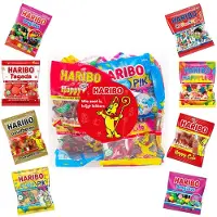 Haribo - Mega-Party snoep van Sinterklaas - "Wie zoet is, krijgt lekkers!" - 1000g