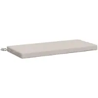 vidaXL Bankkussen SOEST 100% Polyester Wit 80 x 40 x 5 cm