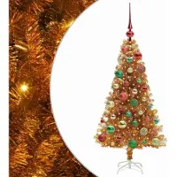 vidaXL Kerstboom Goud 120 cm PET