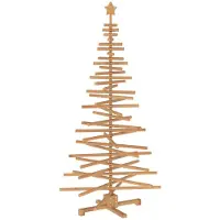 vidaXL - Houten - kerstboom - KOTKA - 180 - cm - Massief - grenenhout