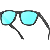 MowMow Sportzonnebril 'Opal LIMITED Sunglasses - Polarized - Men - Women' lichtblauw