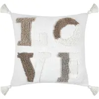 Bertoni-arco - Decoratieve kussen met afneembare hoes, JOANNY, 45 x 45 cm