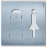 Siedle S. & Soehne Oriëntatiebord 154x154mm Douche Dam OSP 0014