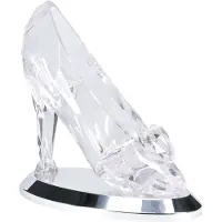 Paladone Cinderella Glass Slipper 3D Light – Officieel Gelicentieerde Disney Prinses Lamp, 19 cm, USB of Batterijvoeding-