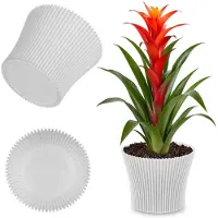 Kadax Estrela bloempot 19cm wit