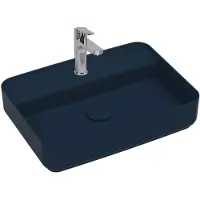 Isvea Infinity Wastafel Rechthoekig - Blauw