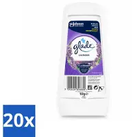 Glade 20 x - Gel - Tranquil Lavender & Aloë - 150 g - Voordeelverpakking - 20 stuks