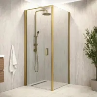 Mirlux Douchecabine vela 90 x 200 goud