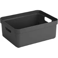 Sunware Sigma Home opbergbox - 24 liter - antraciet